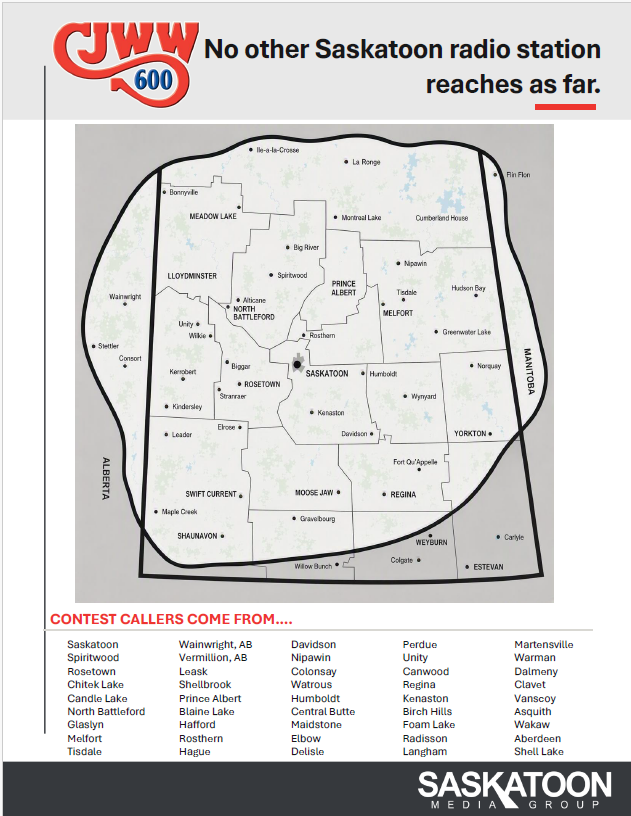 CJWW Coverage Map